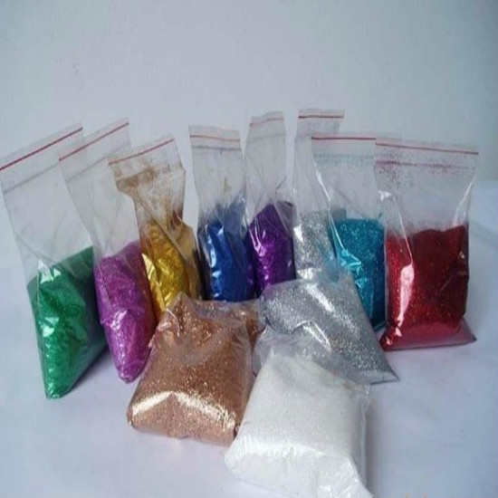 厂家直供2.0mm 圆形金银粉  七彩粉     镭射粉亮片   幻彩粉亮片