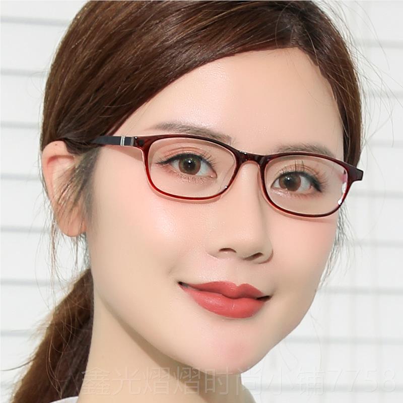 正品抗蓝光镜全框防射紫外线度无眼数平光近视电脑手机轻护目辐女