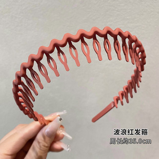 压发箍女2024新款带齿防滑专用洗脸头箍网红发卡碎发夹子头饰发捆