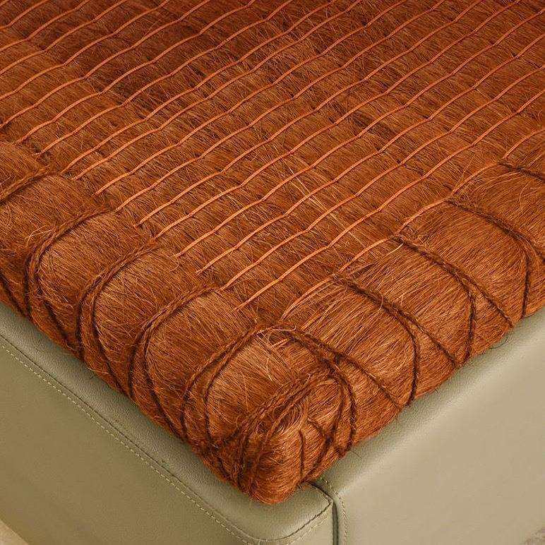 天然全棕榈丝床垫手工纯椰棕儿童护脊环保棕老式环保全棕丝硬棕垫