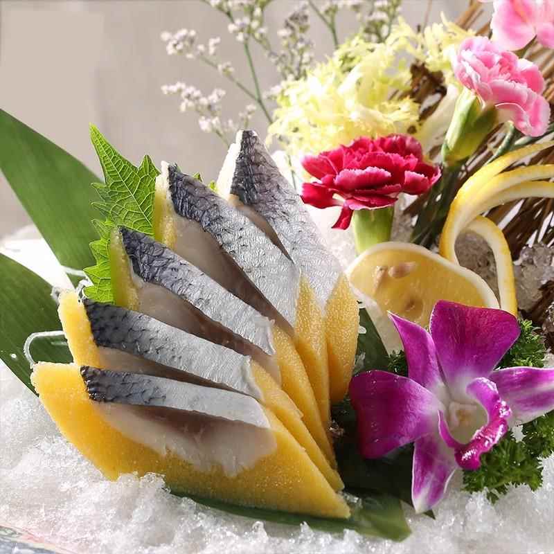 洋琪希零鱼卵 日本寿司鲱鱼日本料理刺身西零鱼卵6条850g希鲮鱼籽