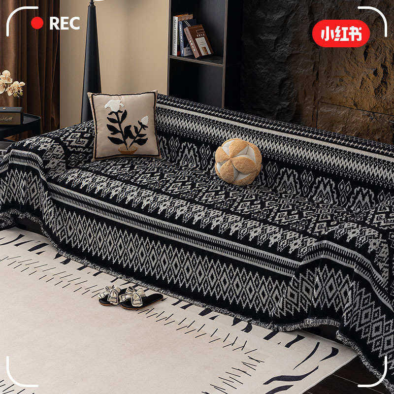 北欧ins风沙发垫轻奢高级感沙发巾沙发盖布四季通用全包盖沙发套,居家布艺,沙发套,淘宝优惠券,粉丝福利购,淘宝优惠卷