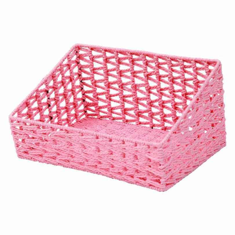 纸绳编织收纳书架 桌面杂物篮  直销展架面包篮,收纳整理,其他收纳篮,淘宝优惠券,粉丝福利购,淘宝优惠卷