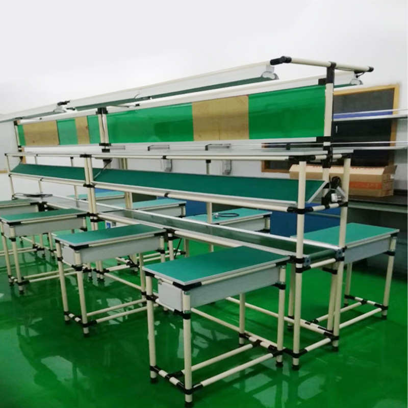 批发精益管工作台仓库快递防静电操作桌单双面电商智能打包生产线