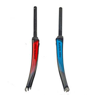 superlogic3k斜纹全碳纤维公路自行车前叉碳叉硬叉700c配件