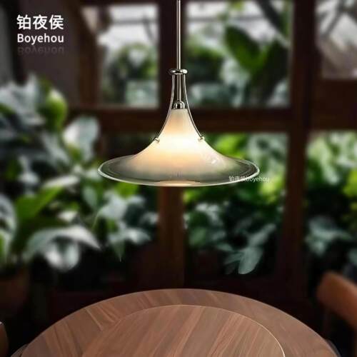 铂夜候摇臂玉兰吊灯原版餐厅吊灯设计师极简包豪斯吧台岛台玻璃灯