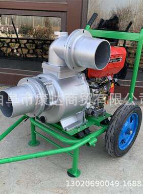 框汽抽油机带动抽水KD-CSB-0养殖厂粪泵架泵式污水泵6寸自吸泵