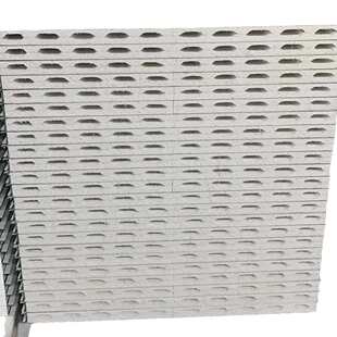 墙板洁净隔岩棉钢板顶净化镁板屋轻质彩隔热板氧保温板硫夹心板