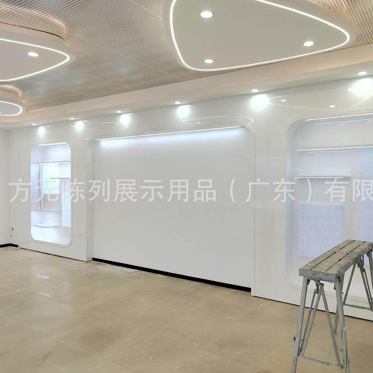 样品间展览道具 企业展厅墙面展柜制作 整店设计 公司 会议厅立式