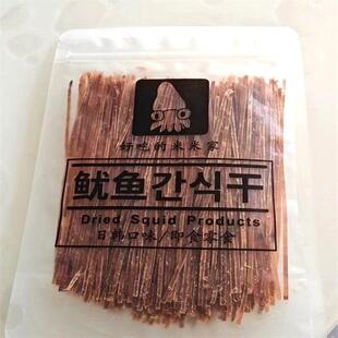 新鱿鱼耳丝龙耳丝日式 干货鱿鱼 耐嚼零食鱿鱼丝须海鲜即食鱿鱼干