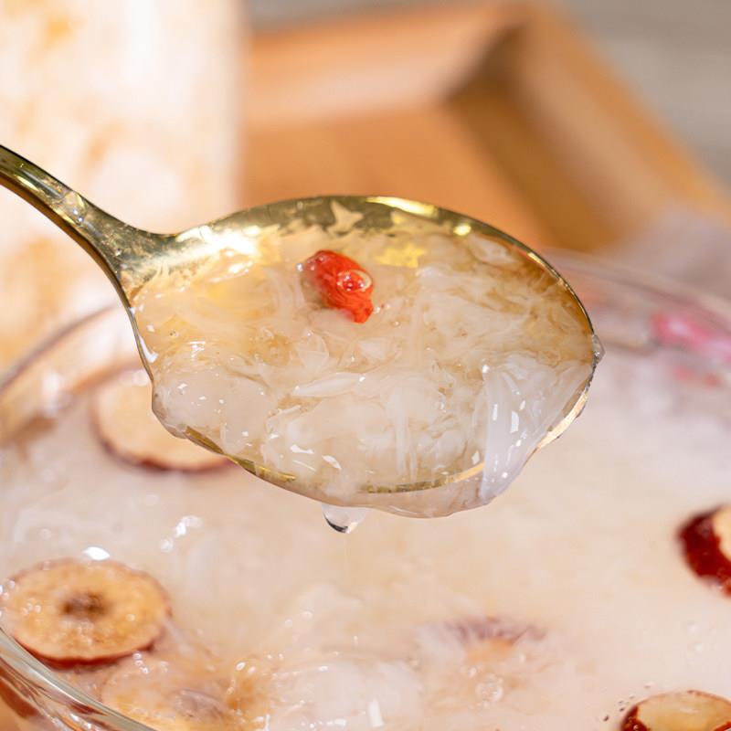 【2罐】鲜珥家有机本草银耳组合80g免洗煮焖泡冲泡即食古田银耳羹