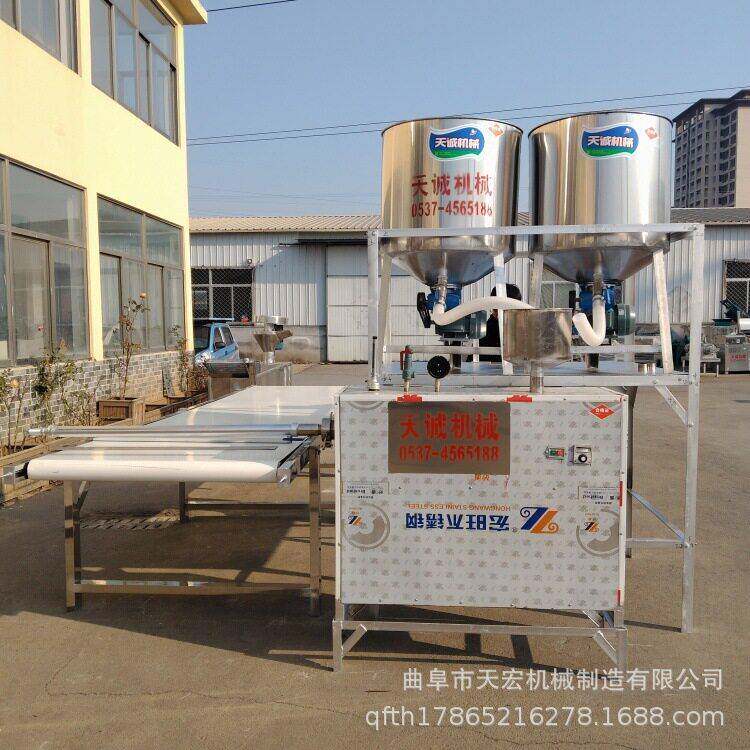 电加热白薯粉条机出机自熟 天宏小型红薯粉条机免冷冻送技术
