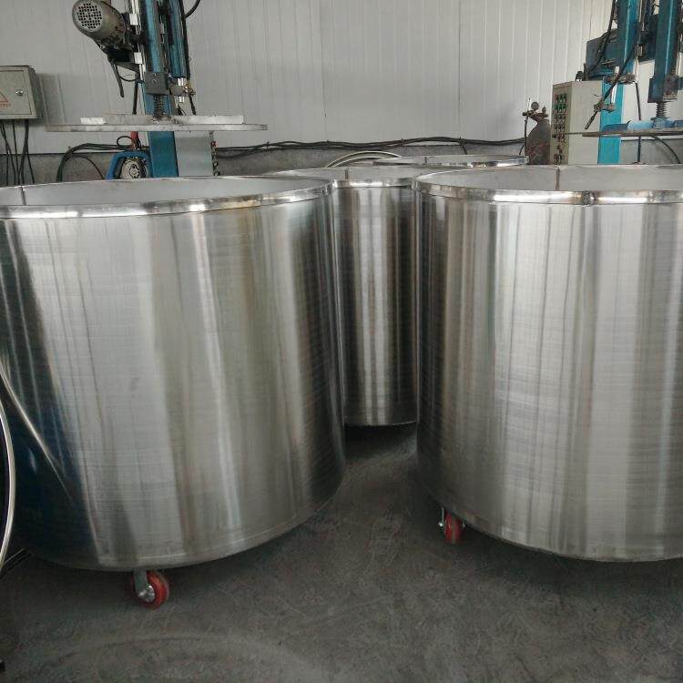 304不锈钢拉缸食品级储存桶201油漆涂料搅拌桶可移动拉缸现货供应