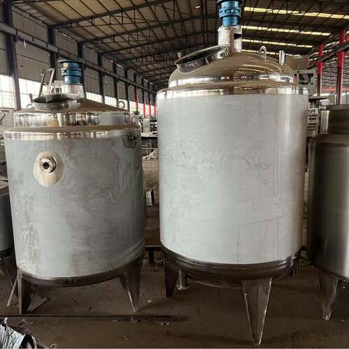 不锈钢电加热搅拌罐恒温反应釜染料混合缸液体发酵罐食品密封搅拌