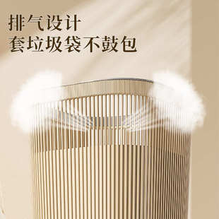 厨房大号大容量客厅卧室高颜值办公室 新型透气垃圾桶家用2025新款