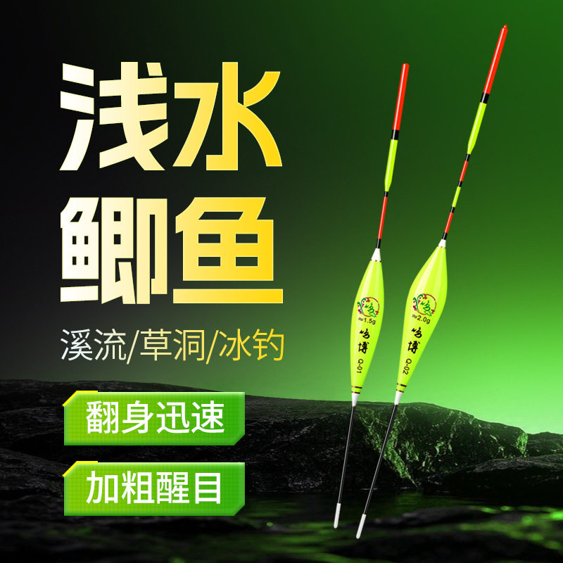 浅水鲫鱼加粗醒目灵敏纳米浮漂