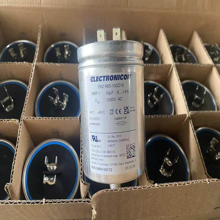 原装 E62.K85-103D10 10UF 1200V 60*85 ELECTRONICON 滤波电容