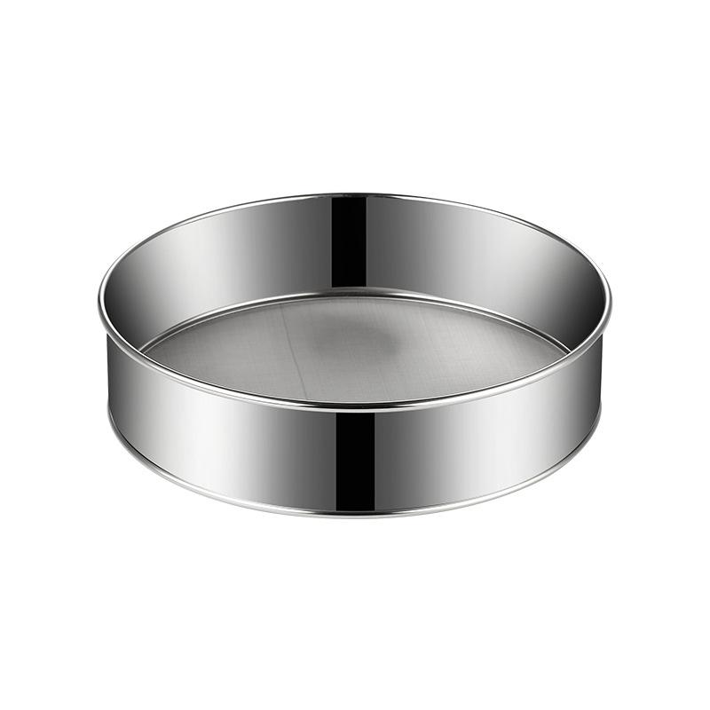 不锈钢过滤网面粉面粉加厚收纳架