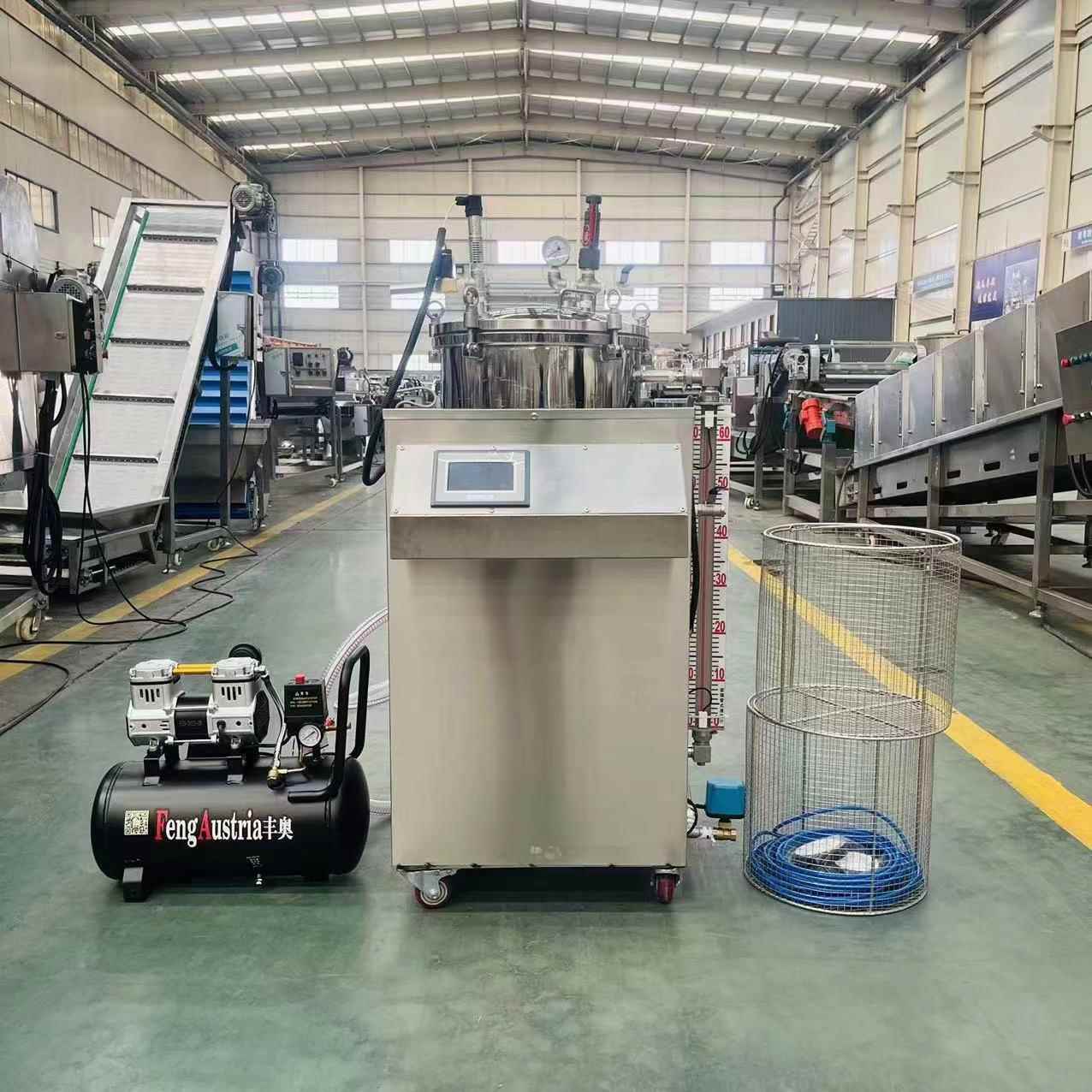 粽子杀菌锅全自动小型立式蒸汽水浴两用杀菌锅熟食牛肉杀菌设备