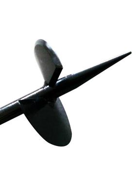 AAST拉力螺旋地钻1.3米全埋式绞锚桩钢钻地桩锚拉地线5钩