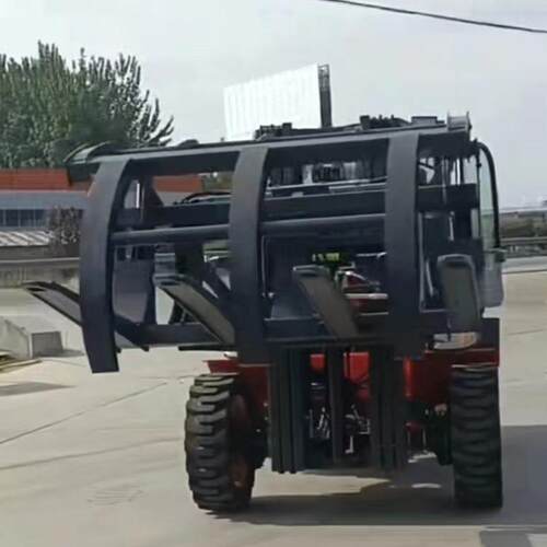 悍博越野叉车工地砖厂搬运车山地泥泞液压叉车
