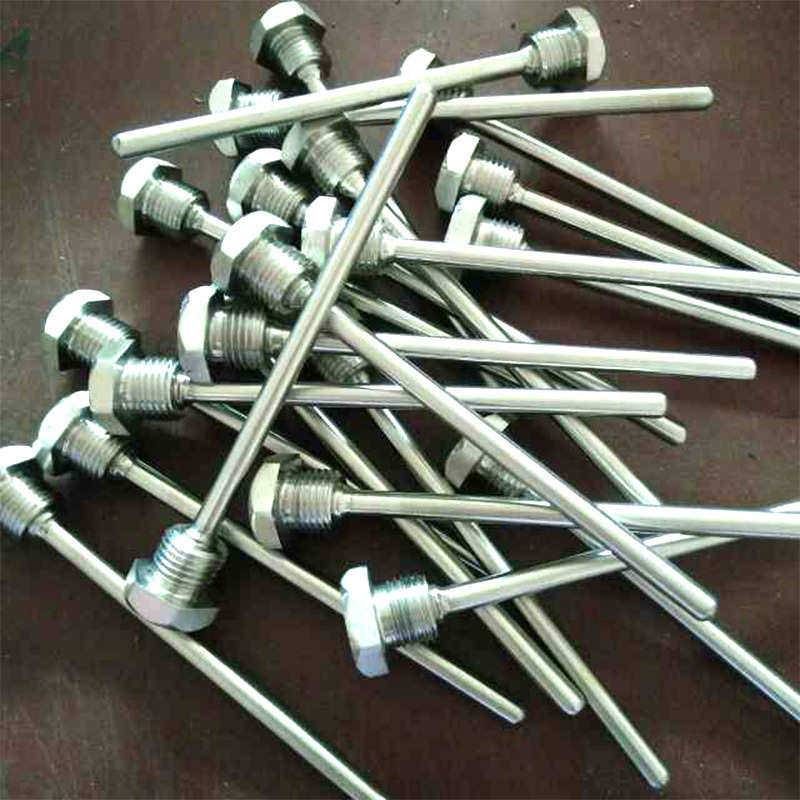 厂家生产温度配件 各类不锈钢接头 螺丝 法兰保护套管 仪表配件