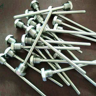 厂家生产温度配件 各类不锈钢接头 螺丝 法兰保护套管 仪表配件