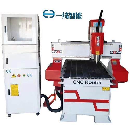 全国供应一绮智能6090齿条电脑双色板碳纤维板复合板广告雕刻机