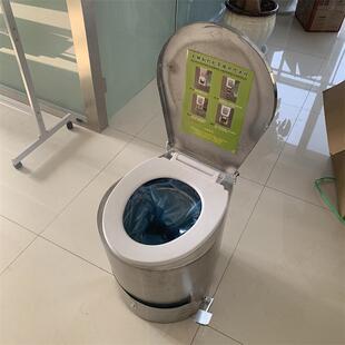 矿用打包式集便器 304不锈钢自动打包马桶 避难硐室坐便器