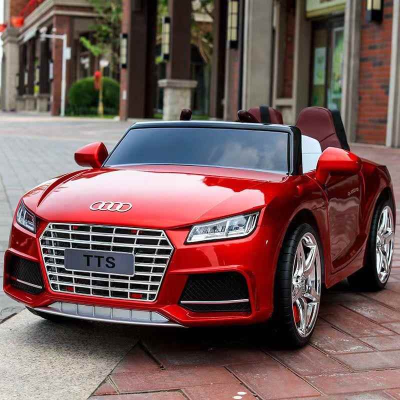 高档迪坐儿宝童电动车四轮汽车可遥控男女宝小孩玩具车可奥人充电