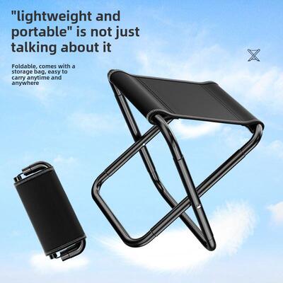 Outdoor Folding Stool Portable Fishing Chair Folding 折叠椅