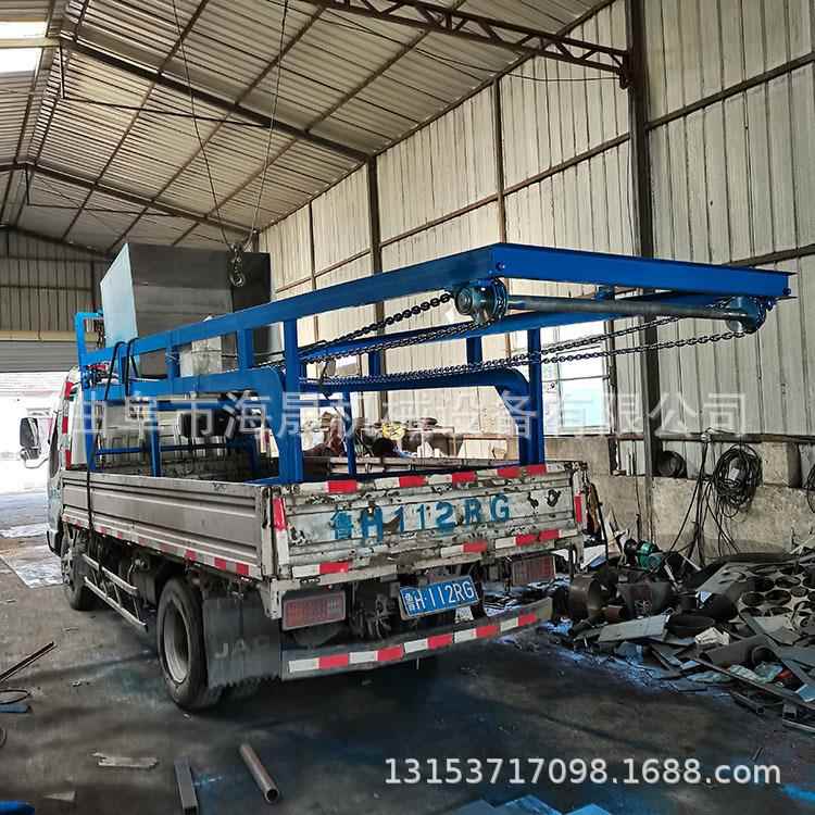 垂ZDX直翻斗式上料机海泥晟麦小不锈钢斗提料机 污垃圾单斗提升