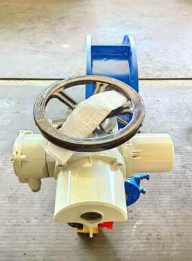 上海科耐迪 电动通风蝶阀D941W配能型阀门电动装置K智D-FNZ/T系列