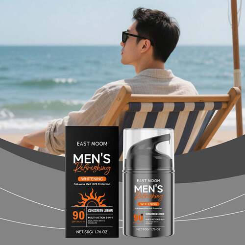 EAST MOON Men's Moisturizing Protective Cream - Lightweight,