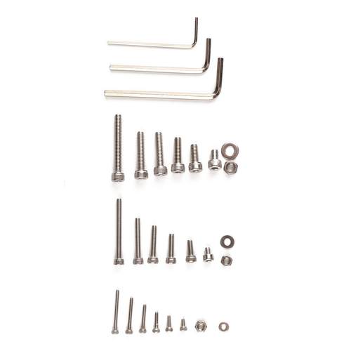 140钢8HDJ0只盒装30不锈M2,M3,M4螺内六角圆柱头螺丝螺母帽垫片扳