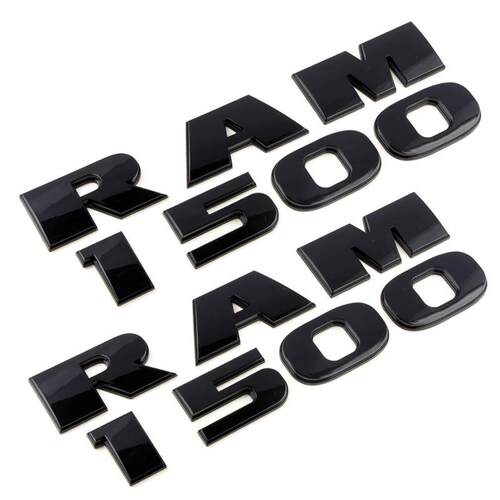 适用新款道奇 RAM1500 HEMI 5.7liter 车标 排量标 改装贴标4件套