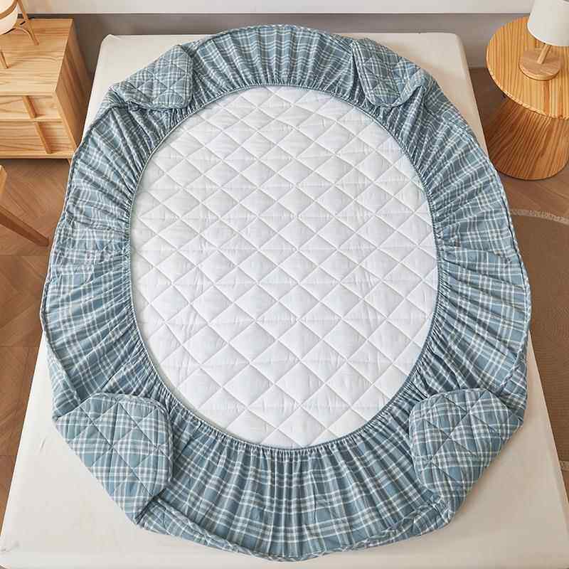 加厚纯棉床笠a类全棉夹棉床罩单垫件18床席护梦思保护PEP罩米床保