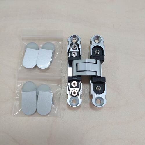 lamp蓝普玻璃门三维可调式隐形铰链十字铰链隐藏暗藏HES3D-70