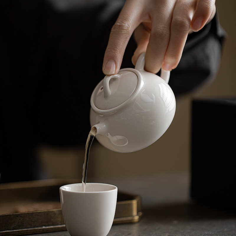 茶器简约日式茶具弥烫手手工壶家用言不带过茶壶泡功夫滤单泡茶壶