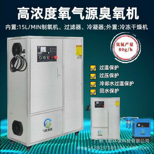 商业一体式污水处理臭氧发生器装置臭氧水杀菌消毒设备臭氧机厂家