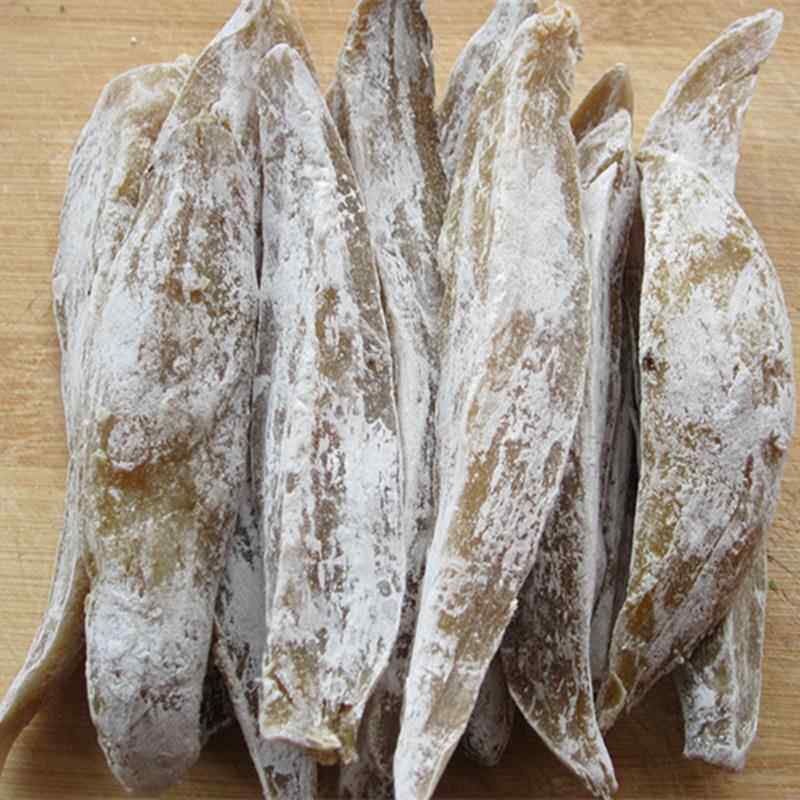 500g山东荣成特产农家天然晾晒白霜蜂蜜罐地瓜干 干条片块开 袋即
