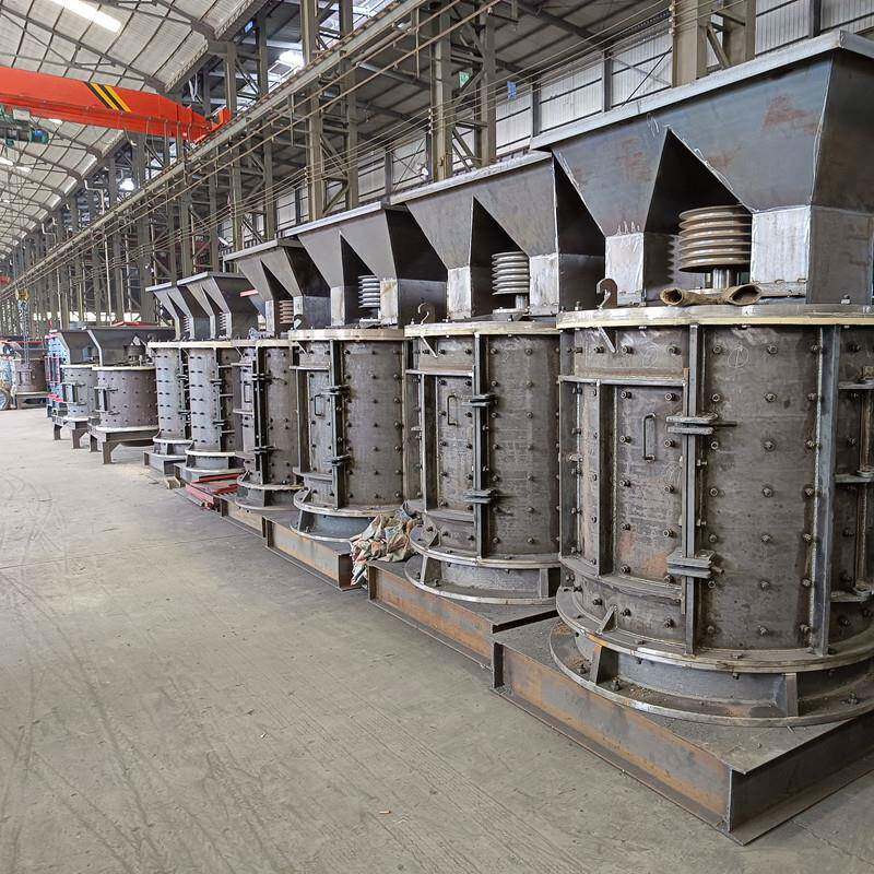 800型立轴复合破碎制砂机生铁削粉碎机火花塞粉碎分离设备