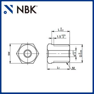 NBK 分度柱塞用衬套轴套钢套复合衬套橡胶减震衬套厂家直供 PIXB