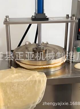 液压卤肉卷饼机商用全自动压饼薄饼春饼机烤鸭饼机摆摊电动烙饼机