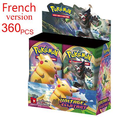 324Pcs Box Pokemon Card Shining Fates Style English Booster