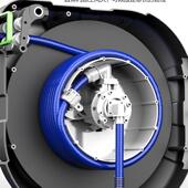 自米缩动伸卷器气鼓电鼓管高压水鼓修XFP车灯鼓20气管绕管器气动