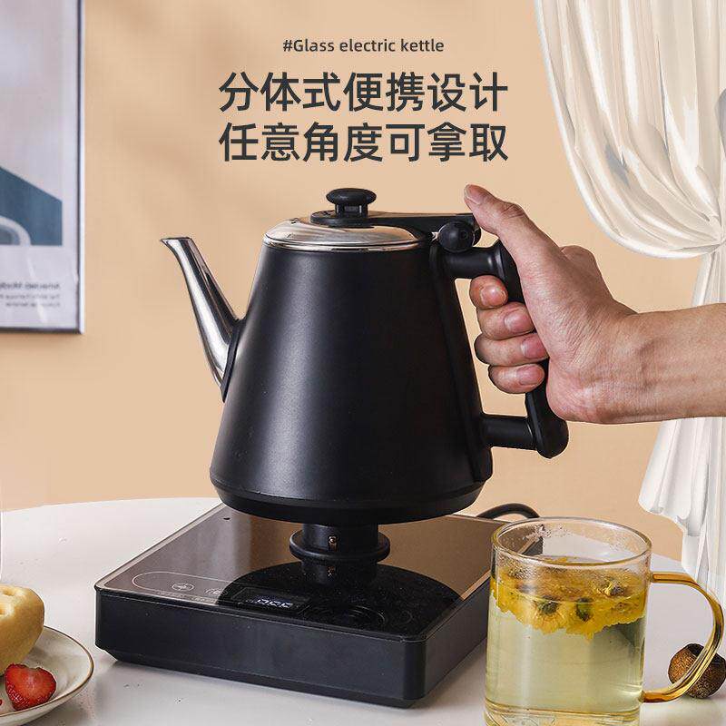 智能壶底下自动上水单个烧水壶全自动喷淋式上水泡茶炉茶台功夫泡