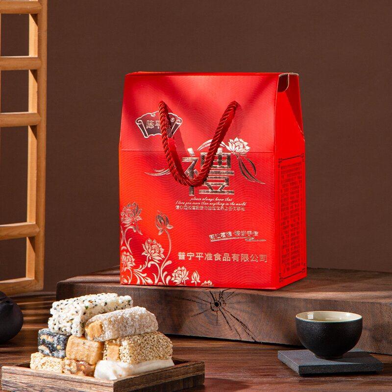 送礼佳品 杂锦信糖潮汕特小手糕点糖果硬产糖喜糖年货 礼盒830克