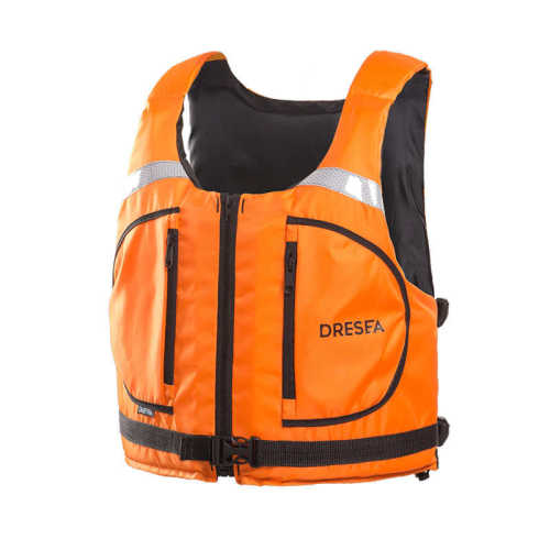 DRESEA批发优质成人口袋时尚救生衣 漂流钓鱼游泳背心马甲