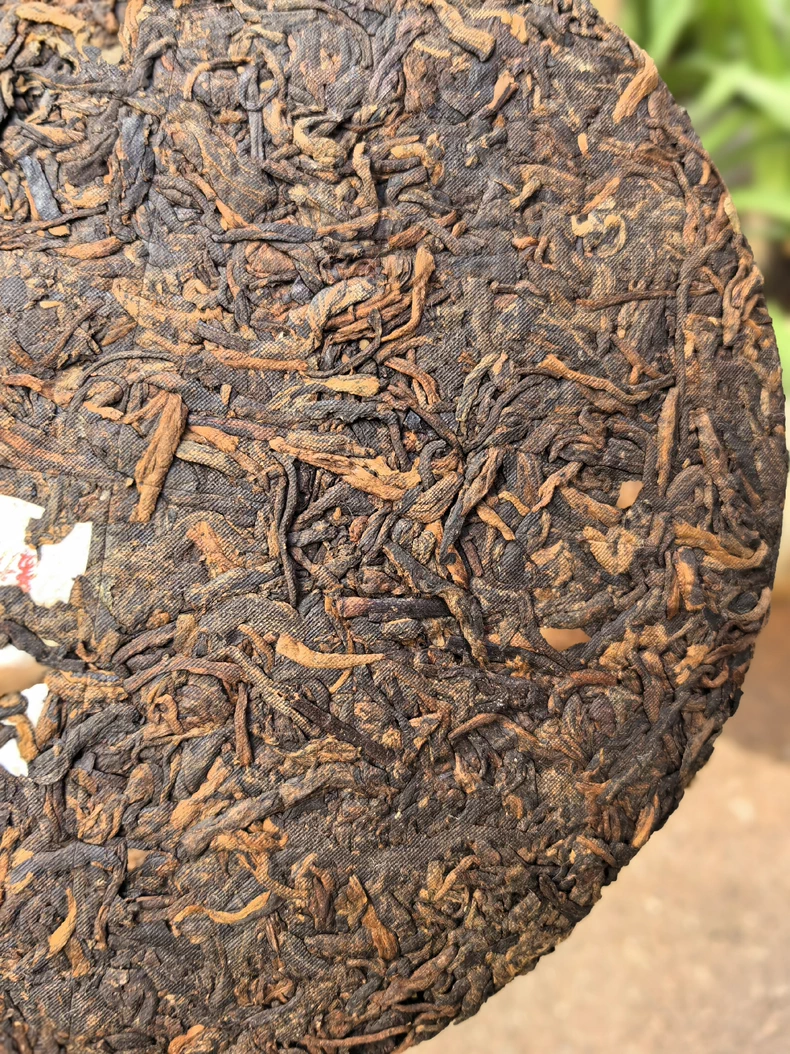 一片的猛庫冰島2009年冰島蜜韻老熟茶357克 普洱茶 BUASHOP普洱老茶